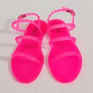 STEVE MADDEN® KIDS JTRAVELJ KIDS. SIZE 3 .  Fiusha neon color